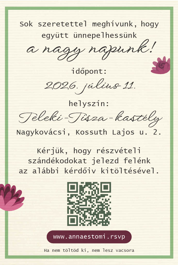 Wedding Invitation Page 2